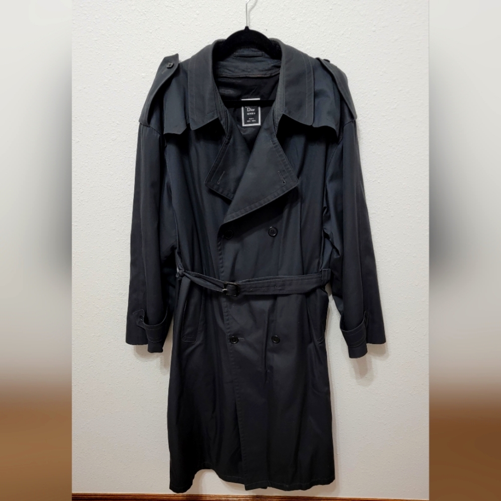 Christian Dior Double Breasted Trench Coat